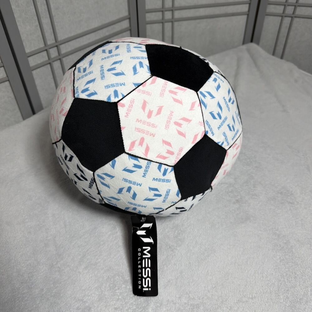 Brand New! MESSI World Cup 2026 9 Inch Plush Soccer Ball